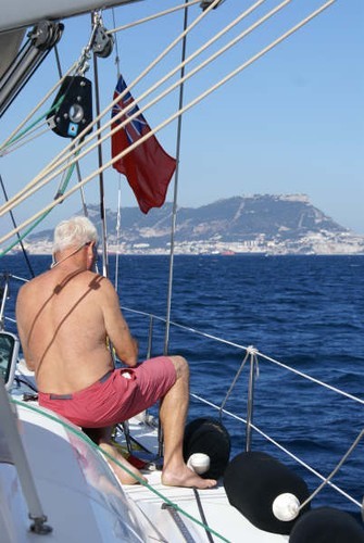 Arriving at Gibraltar © Ian & Andrea Treleaven